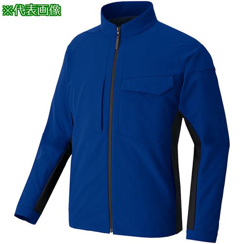 ■アイトス 長袖ブルゾン(男女兼用) TULTEX WORK AZ4230 ブルー 4L〔品番:AZ42300064L〕【6978729:0】[送料別途見積り][掲外取寄][店頭受取不可]
