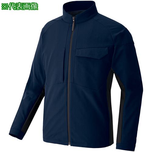 ■アイトス 長袖ブルゾン(男女兼用) TULTEX WORK AZ4230 ネイビー LL〔品番:AZ4230008LL〕【6980238:0】[送料別途見積り][掲外取寄][店頭受取不可]