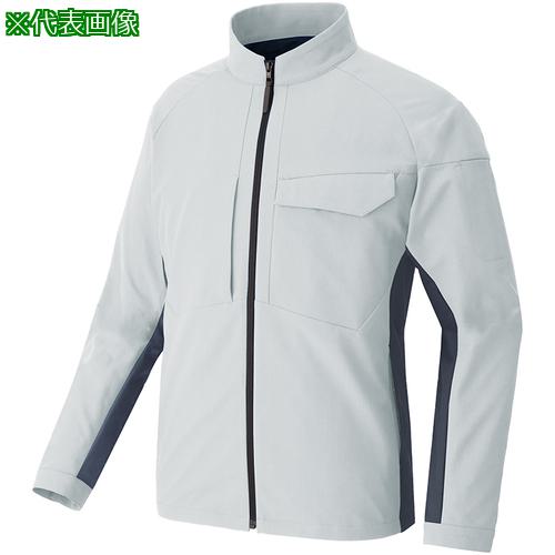 ■アイトス 長袖ブルゾン(男女兼用) TULTEX WORK AZ4230 シルバーグレー LL〔品番:AZ4230003LL〕【6980246:0】[送料別途見積り][掲外取寄][店頭受取不可]