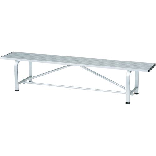 ■トーエイライト スポーツアルミベンチSN180〔品番:G1751〕【6985942:0】[送料別途見積り][法人・事業所限定][外直送][店頭受取不可]