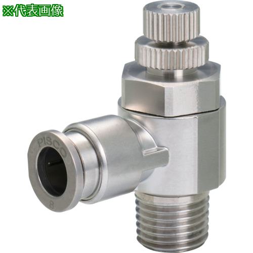 ■PISCO スピードコントローラ SUS316 R1/8〔品番:SSJSC8-01B〕【6990762:0】[送料別途見積り][掲外取寄][店頭受取不可]