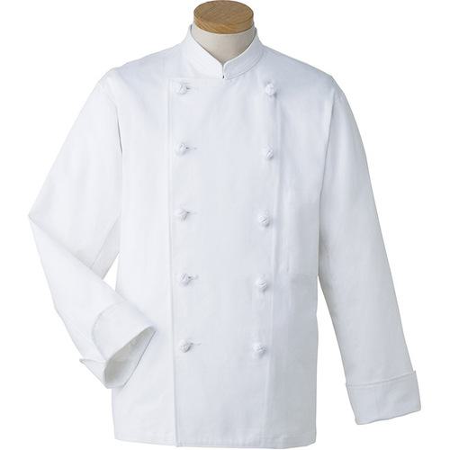 ■サンペックス コックコート シェフ 調理服 飲食店 厨房 ユニフォーム ホワイト 6L〔品番:KC4066L〕【6994085:0】[送料別途見積り][掲外取寄][店頭受取不可]