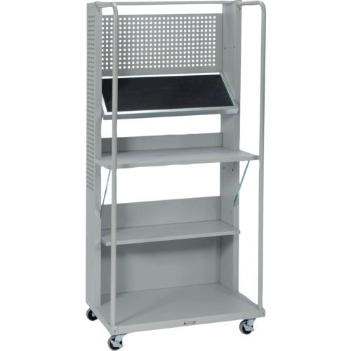 ■TRUSCO 移動式ワークベンチ(工具棚付) クールグレー〔品番:VTLW1800WBKCG〕【6996579:0】[送料別途見積り][法人・事業所限定][直送][店頭受取不可]
