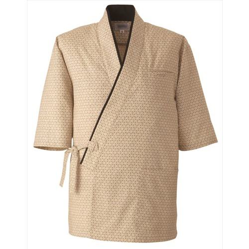 ■サンペックス 作務衣 男女兼用 作業着 和服 ユニフォーム アイボリー M〔品番:JT1158M〕【6997247:0】[送料別途見積り][掲外取寄][店頭受取不可]｜ホームセンターバロー　店