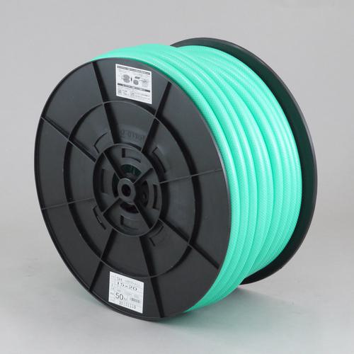 ■サンヨー ハイポリマーメッシュホース15×20 50mドラム巻〔品番:HM1520H50G〕【6998533:0】[送料別途見積り][掲外取寄][店頭受取不可] 13,129円
