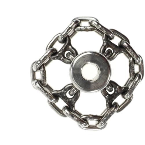 ■KANTOOL φ10mm サイクロンチェーンPVC φ100mm〔品番:1381105100P〕【7000062:0】[送料別途見積り][掲外取寄][店頭受取不可] 11,880円