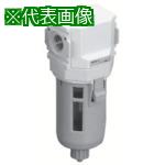 ■CKD モジュラータイプセレックスFRL オイルミストフィルタ〔品番:M400015W〕【7009610:0】[送料別途見積り][掲外取寄][店頭受取不可]