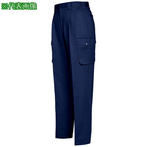 ■アイトス 2タックワークパンツ ネイビー ウエスト76cm〔品番:AZ77400876〕【7016710:0】[送料別途見積り][掲外取寄][店頭受取不可]
