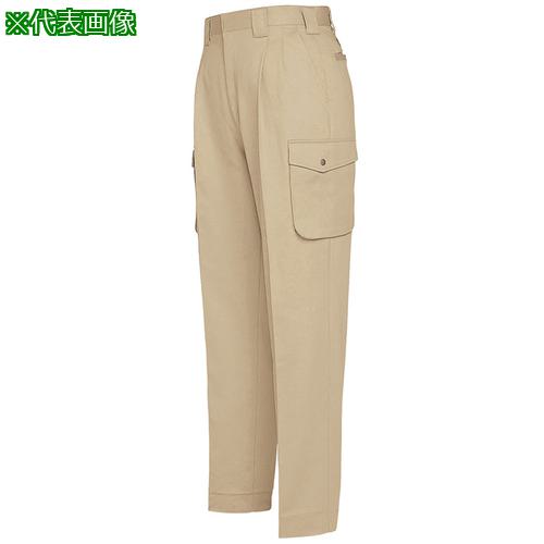 ■アイトス 2タックワークパンツ ベージュ ウエスト70cm〔品番:AZ77400270〕【7016868:0】[送料別途見積り][掲外取寄][店頭受取不可]