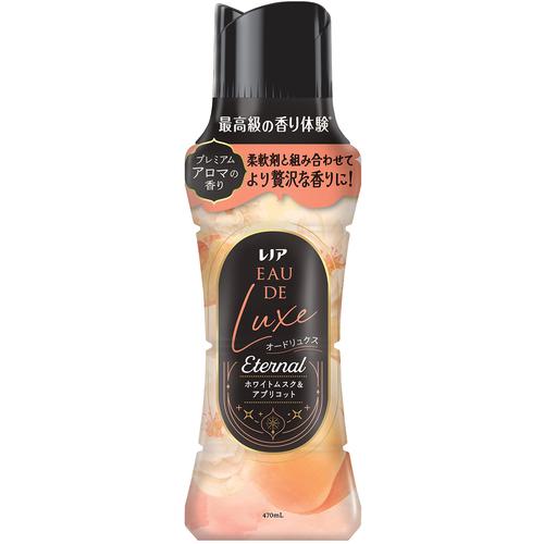 ■P&G レノア オードリュクス Eternal お洗濯の香り付けビーズ ホワイトムスク&アプリコットの香り 本体 470ml《6個入》〔品番:440748〕【7038432×6:0】[送料別途見積り][掲外取寄][店頭受取不可]