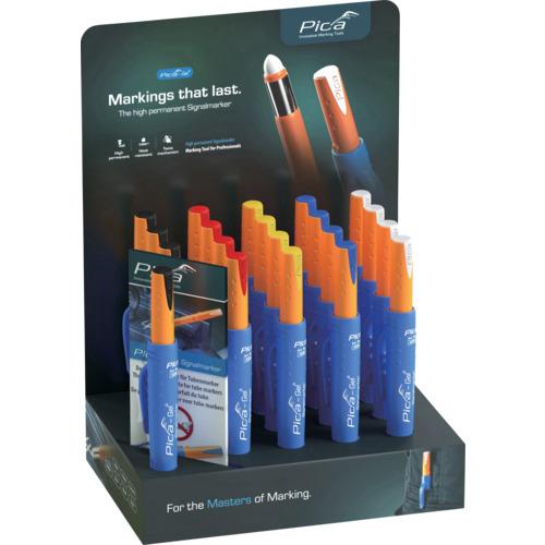■ピカマーカー 耐熱シグナルゲルマーカーGel 箱入りセット〔品番:802003〕【7043232:0】[店頭受取不可]｜ホームセンターバロー　店