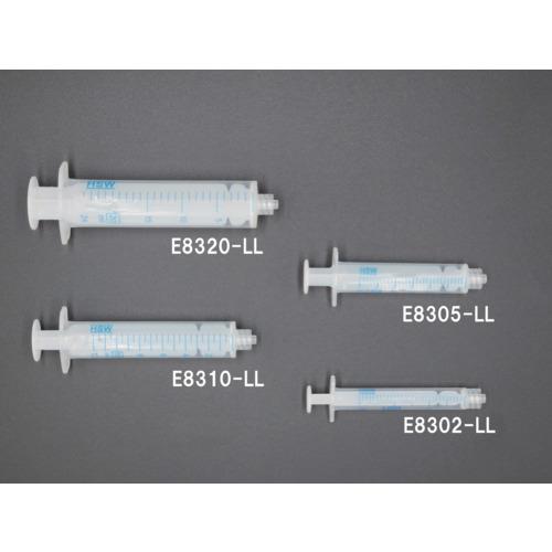■HENKE ルアーロックオールプラスチックシリンジ5mL 1袋\u003d100本入〔品番:E8305LL〕【7044531:0】[店頭受取不可]