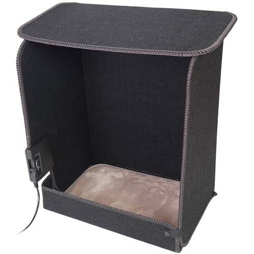 ■サンコー 消臭マット付き6面大型パネルヒーター〔品番:PNLH25HBK〕【7047798:0】[送料別途見積り][掲外取寄][店頭受取不可]