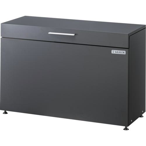 ■DAIKEN ゴミ収集庫 スチールタイプ 幅1000mm 奥行400mm グレー〔品番:CKH1004GB〕【7047899:0】[送料別途見積り][法人・事業所限定][外直送][店頭受取不可]