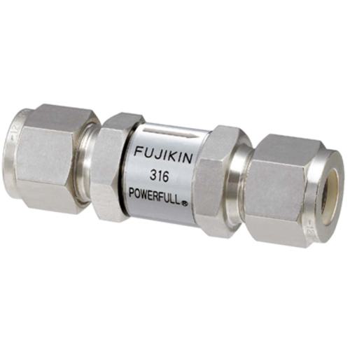 ■Fujikin SUS鋼製ラインチャッキバルブ 22MPa PUCL-922〔品番:PUCL9229.520.07V〕【7053893:0】[送料別途見積り][法人・事業所限定][外直送][店頭受取不可]｜ホームセンターバロー　店