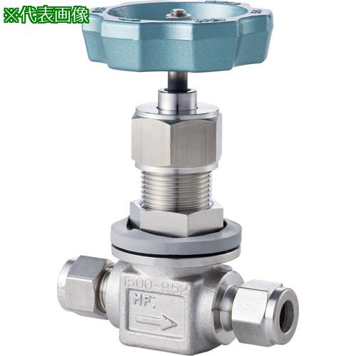 ■Fujikin SUS鋼製ディスクバルブ 外ねじ式 UD-91500 ニューV-Lok継手8mm〔品番:UD91500HP8V〕【7058492:0】[送料別途見積り][法人・事業所限定][外直送][店頭受取不可]