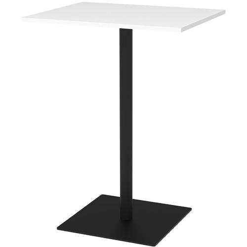 ■アールエフヤマカワ リスタ カフェテーブル ハイ 750&times;600 ホワイト〔品番:RFRCTH7560WH〕【7061106:0】[法人・事業所限定][直送元][店頭受取不可]｜ホームセンターバロー　店