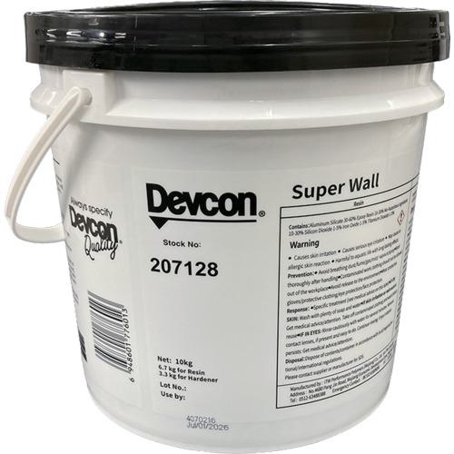 ■ITW 耐摩耗補修剤 スーパーウォール 10kg (DV11490)〔品番:DV207128〕【7061443:0】[送料別途見積り][掲外取寄][店頭受取不可]