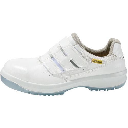 ■ミドリ安全 スニーカータイプ 超耐滑底安全靴 ハイグリップセフティ HGS4595静電ホワイト 24.5cm〔品番:HGS4595SEIDENW24.5〕【7067970:0】[送料別途見積り][法人・事業所限定][掲外取寄][店頭受取不可]