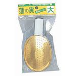 ■ヒシエス じょうろ用ハス口 真鍮ハスの実 大ヘッダー付き《24個入》〔品番:BLSB〕【7068058×24:0】[法人・事業所限定][外直送元][店頭受取不可]