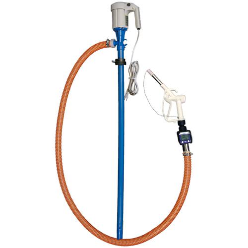 ■アクアシステム Ad-2K24 アドブルー用電動IBCポンプ(流量計付)〔品番:AD2K24〕【7073185:0】[法人・事業所限定][直送元][店頭受取不可]