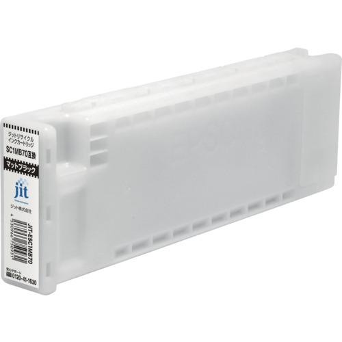 ■jit インクカートリッジ エプソン SC1MB70対応 ジットリサイクルインク JIT-ESC1MB70 マットブラック〔品番:JITESC1MB70〕【7073268:0】[送料別途見積り][掲外取寄][店頭受取不可]｜ホームセンターバロー　店