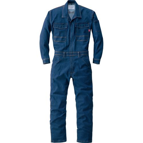 ■AUTO-BI 通年モデル つなぎ服 25010-101 ブルー LLサイズ〔品番:25010101LL〕【7077421:0】[送料別途見積り][掲外取寄][店頭受取不可]｜ホームセンターバロー　店