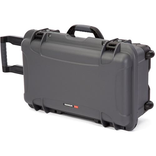 ■タカチ 防水キャリングケース(カラーバージョン) NKシリーズ 外形寸法間口560×奥行355×高さ229mm グラファイトグレー 内装スポンジフォームなし〔品番:NK935G〕【7077717:0】[送料別途見積り][法人・事業所限定][直送][店頭受取不可]