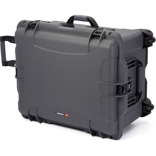 ■タカチ 防水キャリングケース(カラーバージョン) NKシリーズ 外形寸法間口646&times;奥行509&times;高さ368mm グラファイトグレー 内装スポンジフォームなし〔品番:NK960G〕【7079347:0】[送料別途見積り][法人・事業所限定][直送][店頭受取不可]｜ホームセンターバロー　店