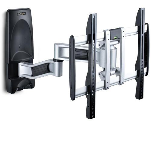 ■StarTech テレビ壁掛け金具/26~65インチ/耐荷重45kg/VESA/フラット 曲面テレビ対応/薄型液晶テレビ モニターアーム〔品番:TVWALLMOUNT65FS〕【7080404:0】[法人・事業所限定][直送元][店頭受取不可]