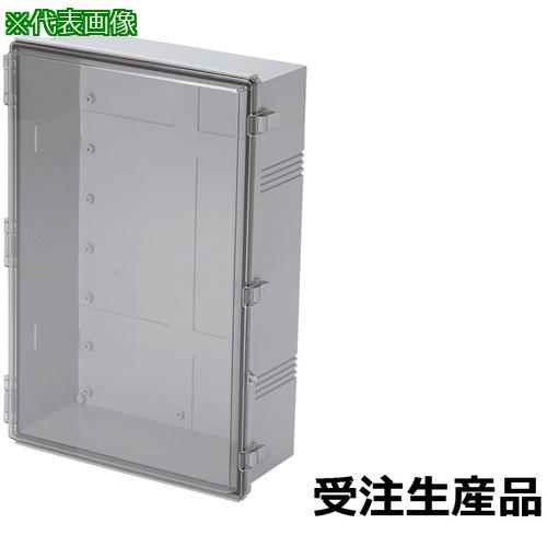 ■タカチ UL認証 防水・防塵開閉式ポリカ-ボネートプラボックス BC-Cシリーズ 181×600×400mm〔品番:BCCTP406018〕【7093227:0】[送料別途見積り][法人・事業所限定][直送][店頭受取不可]