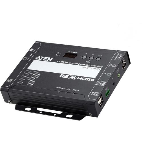 ■ATEN Video over IPレシーバー 4K&PoE対応〔品番:VE8952R〕【7093346:0】[送料別途見積り][掲外取寄][店頭受取不可]｜ホームセンターバロー　店