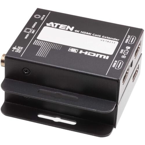 ■ATEN HDMI Cat 6エクステンダー 4K対応〔品番:VE1821〕【7093348:0】[送料別途見積り][掲外取寄][店頭受取不可]