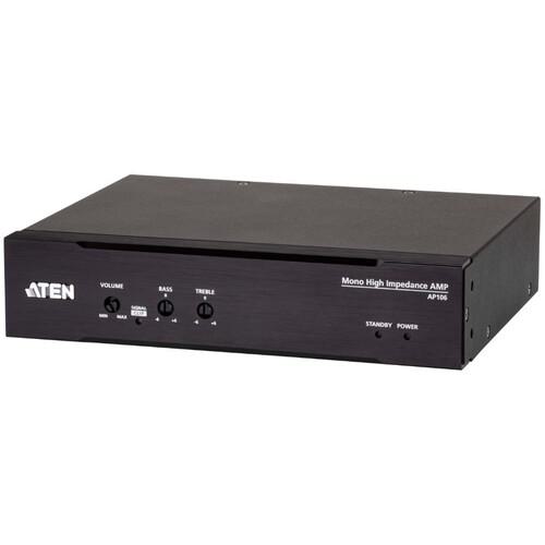 ■ATEN 60WモノラルHi-Zパワーアンプ〔品番:AP106〕【7094827:0】[送料別途見積り][掲外取寄][店頭受取不可]