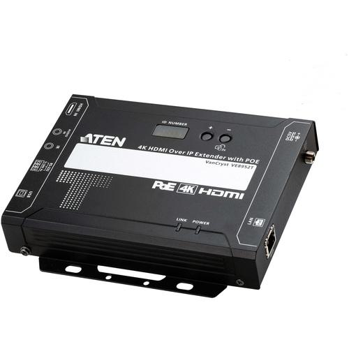 ■ATEN Video over IPトランスミッター 4K&PoE対応〔品番:VE8952T〕【7094828:0】[送料別途見積り][掲外取寄][店頭受取不可]