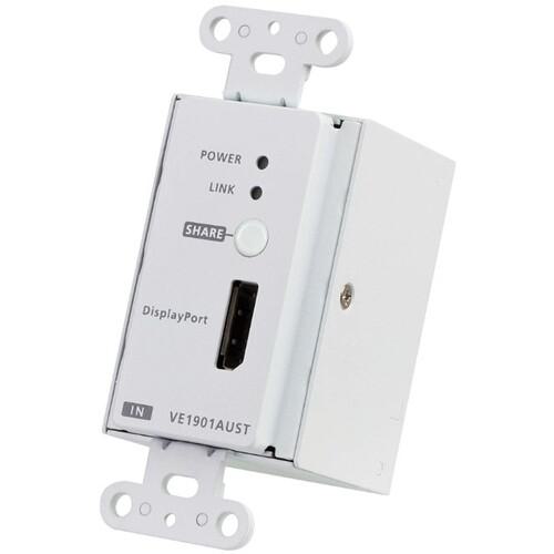 ■ATEN DisplayPort HDBaseT Class B トランスミッター スイッチボックス対応タイプ〔品番:VE1901AUST〕【7094831:0】[送料別途見積り][掲外取寄][店頭受取不可]