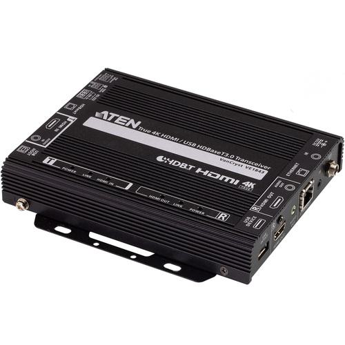 ■ATEN HDMI/USB トランシーバー(4K60p & HDBaseT 3.0対応)〔品番:VE1843〕【7094865:0】[送料別途見積り][掲外取寄][店頭受取不可]｜ホームセンターバロー　店