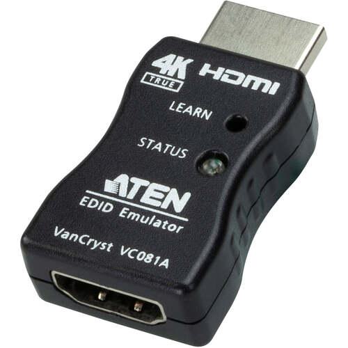 ■ATEN HDMI EDID保持器 4K60p対応〔品番:VC081A〕【7094878:0】[送料別途見積り][掲外取寄][店頭受取不可]｜ホームセンターバロー　店