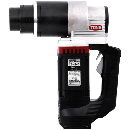 ■TONE コードレスシヤーレンチ トルシア形高力ボルト専用締付レンチM16用・M20用・M24用〔品番:CSH240BTL〕【7098002:0】[法人・事業所限定][直送元][店頭受取不可]