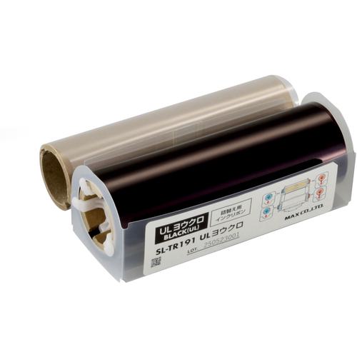 ■MAX ビーポップ用 詰替えインクリボン ULヨウクロ〔品番:SLTR191〕【7099792:0】[送料別途見積り][法人・事業所限定][外直送][店頭受取不可]