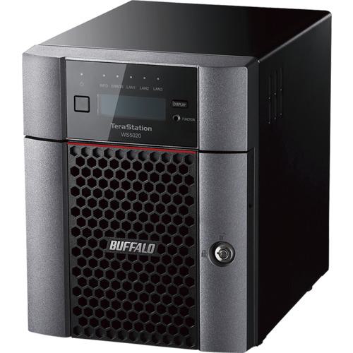 ■BUFFALO システム向けOS TeraStation WSIoT 2025WGデスクトップ4ベイ04TB〔品番:WS5420DN04W5〕【7102927:0】[送料別途見積り][掲外取寄][店頭受取不可]
