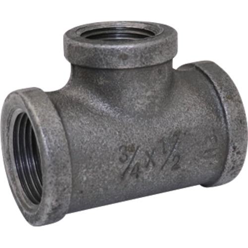 ■FLOBAL 径違いチーズ BRT-3216-黒 4”x2”〔品番:00922925〕【7112290:0】[送料別途見積り][掲外取寄][店頭受取不可]