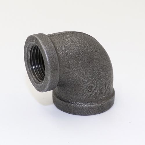 ■FLOBAL 径違いエルボ BRL-3224-黒 4”x3”〔品番:00922846〕【7115480:0】[送料別途見積り][掲外取寄][店頭受取不可]