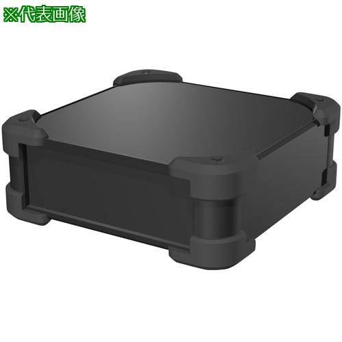 ■タカチ コーナーガード付アルミケース AUGシリーズ ブラック/ブラック 127×508×308mm〔品番:AUG1153050BB〕【7117399:0】[法人・事業所限定][直送元][店頭受取不可] 16,665円