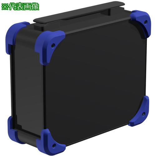 ■タカチ コーナーガード付キャリングケース AUGHシリーズ 161×438×258mm ブラック/ネイビー/ブラック〔品番:AUGH1492543BNB〕【7119037:0】[法人・事業所限定][直送元][店頭受取不可]