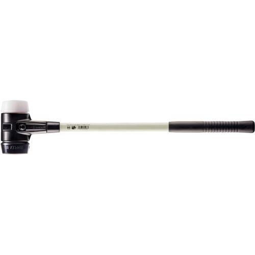 ■HALDER SIMPLEX スレッジハンマー 強化型鋳鉄ハウジング、グラスファイバー製ハンドル 径(80)mm ゴム複合材(黒)・スーパープラスチック(白)〔品番:3727.081〕【7122925:0】[送料別途見積り][掲外取寄][店頭受取不可]