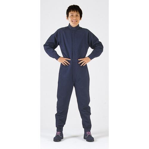 ■テイケン CWW52エクスファイア耐熱つなぎ服4L〔品番:CWW524L〕【7130461:0】[送料別途見積り][法人・事業所限定][掲外取寄][店頭受取不可]