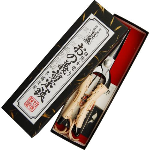 ■みきかじや村 芽切鋏 双刃型両刃芽切鋏 8インチ 金止本革巻《6丁入》〔品番:TS062〕【7131189×6:0】[送料別途見積り][法人・事業所限定][外直送][店頭受取不可]