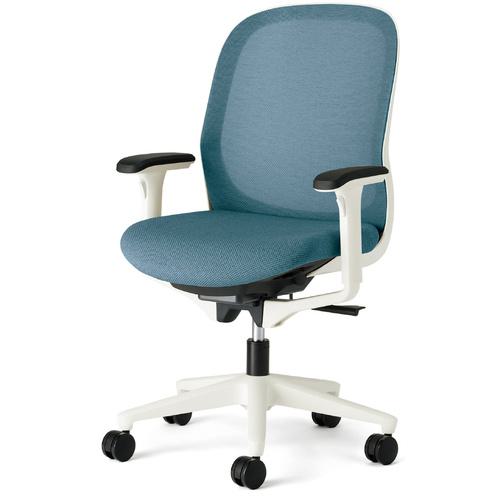 ■PLUS 658593 事務イス Fita2 KD-FT50MKL BL〔品番:KDFT50MKLBL〕【7133639:0】[送料別途見積り][法人・事業所限定][外直送][店頭受取不可]