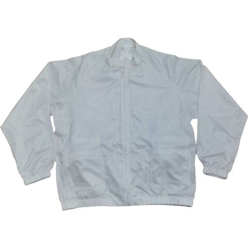 ■BLASTON ファンユニット対応クリーンジャケット ホワイト LL〔品番:BSC42001KUWLL〕【7142477:0】[送料別途見積り][掲外取寄][店頭受取不可]